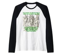 El Secreto de la Felicidad es ser Raro Camiseta Manga Raglan