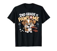 El Segundo Grado es un Lindo Amante de los Perros de Regreso a la Escuela Camiseta