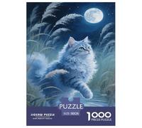 El Selkirk Rex Puzzle 1000 Piezas Desafíos Difíciles Juguetes Resistentes A La Presión para Toda La Familia Regalos para Mujeresregalos para Hombres para Adultos Y Niños 38x26cm/1000pcs