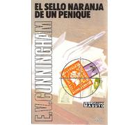 El sello naranja de un penique
