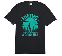 El Senderismo Siempre es una Buena Idea para Pasatiempos al Aire Comfort Colors Adult Heavyweight T-Shirt