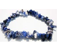El Sendero, Sano y Natural Pulsera Chip Piedra SODALITA