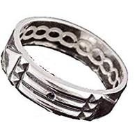 El Sendero, Sano y Natural S.L. Anillo Atlante de Plata, Maciza, Fabricado en España (15)