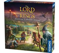 Thames & Kosmos El Señor de los Anillos: Adventure to Mount Doom, juegos de mesa cooperativos con selección estratégica de dados para la noche de juegos, juegos familiares para adultos y niños, para 1