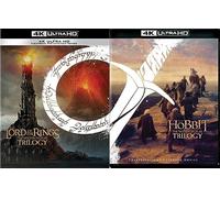 El Señor de los Anillos / Hobbit, The: Trilogía de imágenes en movimiento (2 juegos extendidos y teatrales) (4K Ultra HD)