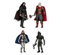 El Señor de los Anillos: La Batalla de los Tubos Build-A Figuras de acción 10 cm (BAF: Snow Troll) Surtido (4)