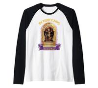 El Señor de los Milagros is The Patron of Peruvian Lima Peru Camiseta Manga Raglan