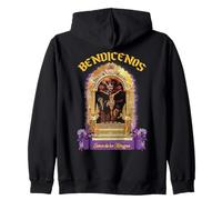 El Señor de los Milagros is The Patron of Peruvian Lima Peru Sudadera con Capucha