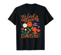 El Señor es más Grande Que los Gigantes a los Que te enfrentas Camiseta