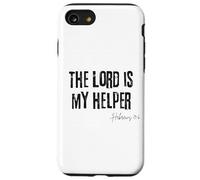 El Señor Es Mi Ayudador Hebreos 13:6 Biblia Fe Fuerza Carcasa para iPhone SE (2020) / 7/8