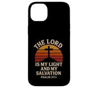 El Señor es mi luz y mi salvación Salmo 27:1 Cristiano Carcasa para iPhone 14 Plus