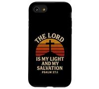 El Señor es mi luz y mi salvación Salmo 27:1 Cristiano Carcasa para iPhone SE (2020) / 7 / 8