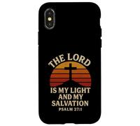 El Señor es mi luz y mi salvación Salmo 27:1 Cristiano Carcasa para iPhone X/XS