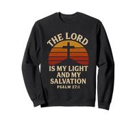 El Señor es mi luz y mi salvación Salmo 27:1 Cristiano Sudadera