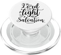 El Señor es mi luz y mi salvación Salmo 27:1 PopSockets PopGrip para MagSafe