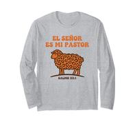 El Señor Es Mi Pastor Cordero Salmo 23 Familia Cristiana Manga Larga