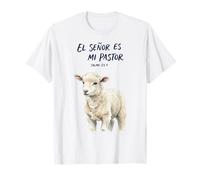 El Señor Es Mi Pastor Cordero Salmo 23 Ovejas Cristiano Camiseta