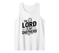 El Señor Es Mi Pastor Fe Inspiradora Camiseta sin Mangas