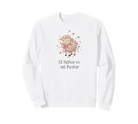 El Señor Es Mi Pastor Lindo Cordero Cristiano Sudadera