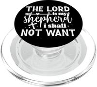 El Señor es mi Pastor, Nada me faltará - Frase Inspiradora PopSockets PopGrip para MagSafe