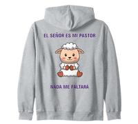 El Señor es mi Pastor, Nada me faltará. Sudadera con Capucha