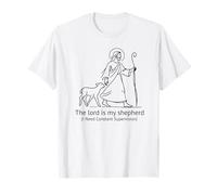 El Señor es Mi Pastor Necesito Supervisión Constante Fe Camiseta