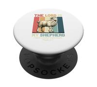 El Señor es Mi Pastor Necesito Supervisión Constante Fe PopSockets PopGrip Adhesivo