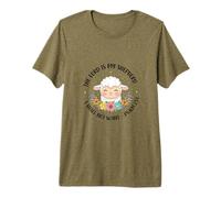 El Señor es mi Pastor, no esperaré - Salmos 23:1 Camiseta Premium