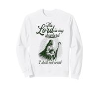 El Señor es Mi Pastor No Quiero a Jesucristo Dios Sudadera