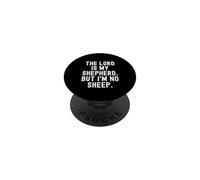 el señor es mi Pastor, Pero no Soy Ninguna Oveja Bold PopSockets PopGrip Adhesivo