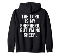 el señor es mi Pastor, Pero no Soy Ninguna Oveja Bold Sudadera con Capucha