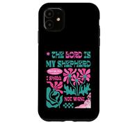 El Señor Es Mi Pastor - Salmo 23:1 Diseño Cristiano Retro Carcasa para iPhone 11