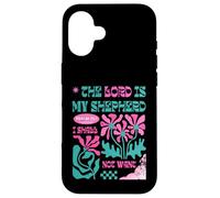 El Señor Es Mi Pastor - Salmo 23:1 Diseño Cristiano Retro Carcasa para iPhone 16