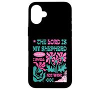 El Señor Es Mi Pastor - Salmo 23:1 Diseño Cristiano Retro Carcasa para iPhone 16 Plus