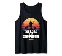 El Señor Es Mi Pastor Salmo 23:1 Versículo de la Biblia Camiseta sin Mangas