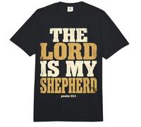 El Señor Es Mi Pastor Salmo 23:1 Versículo de la Biblia Cristiana Comfort Colors Adult Heavyweight T-Shirt