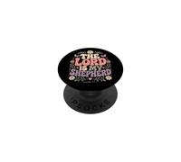 El Señor Es Mi Pastor Salmo 23:1 Versículo de la Biblia Cristiana PopSockets PopGrip Adhesivo