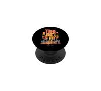 El Señor Es Mi Pastor Salmo 23:1 Versículo de la Biblia Cristiana PopSockets PopGrip Adhesivo