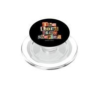 El Señor Es Mi Pastor Salmo 23:1 Versículo de la Biblia Cristiana PopSockets PopGrip para MagSafe