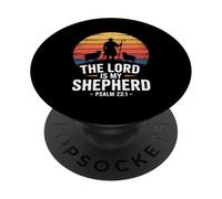 El Señor Es Mi Pastor Salmo 23:1 Versículo de la Biblia PopSockets PopGrip Adhesivo