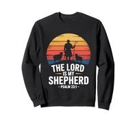 El Señor Es Mi Pastor Salmo 23:1 Versículo de la Biblia Sudadera