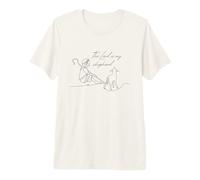 El Señor es mi Pastor Salmo 23 Cordero de Oveja Camiseta Premium