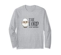 El Señor es mi Pastor Salmo 23 Cordero de Oveja Manga Larga