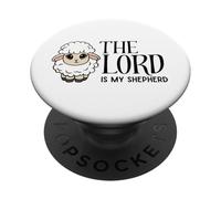 El Señor es mi Pastor Salmo 23 Cordero de Oveja PopSockets PopGrip Adhesivo