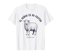 El Señor Es Mi Pastor Salmo 23 Ovejas Cristiano Hombres Mujeres Camiseta