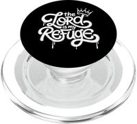 El Señor Es Mi Refugio - Vintage Graffiti Christian Faith PopSockets PopGrip para MagSafe