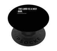 El Señor es un Dios Justo Versículo de la Biblia Declaración de PopSockets PopGrip Adhesivo