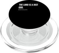 El Señor es un Dios Justo Versículo de la Biblia Declaración de PopSockets PopGrip para MagSafe