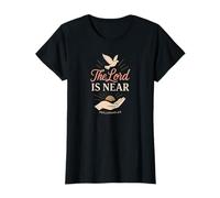 El Señor está cerca de Filipenses 4:5 Cristiano Camiseta