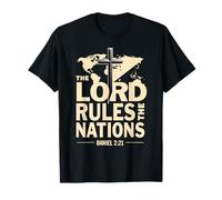 El SEÑOR gobierna Las Naciones Daniel 2:21 Camiseta